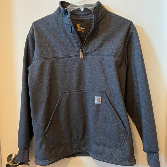 Carhartt Other - Carhartt Mock Neck Heavyweight Pullover Grey - Medium